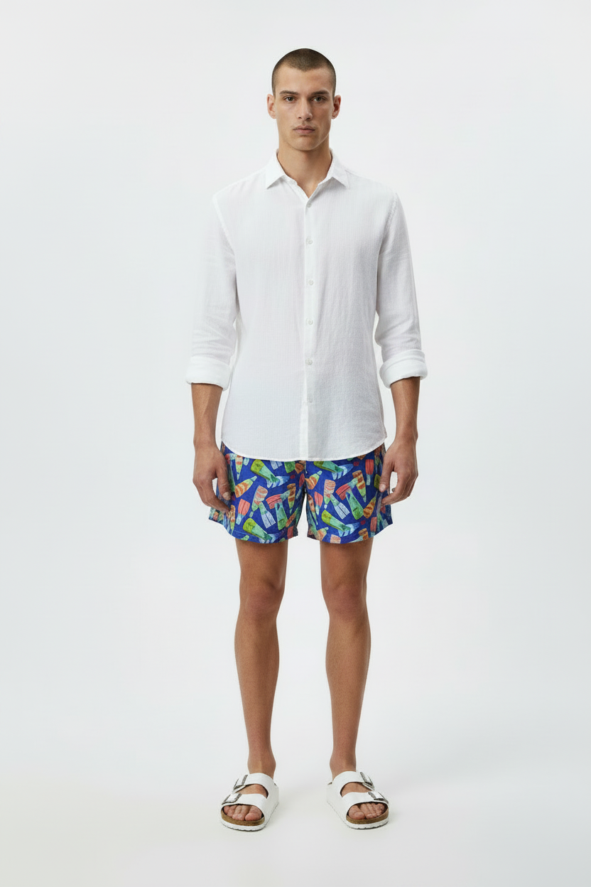 98 Coast Av. Scuba Swim Shorts