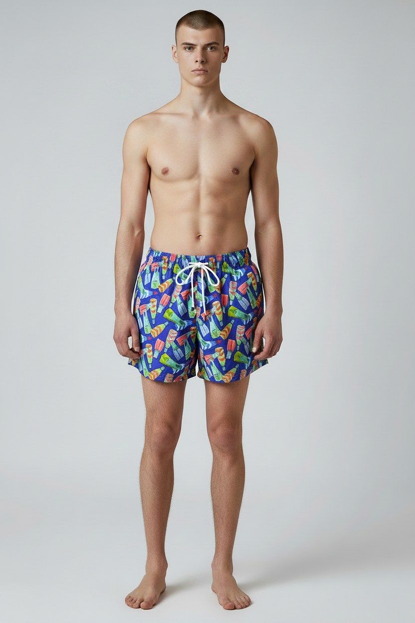 98 Coast Av. Scuba Swim Shorts