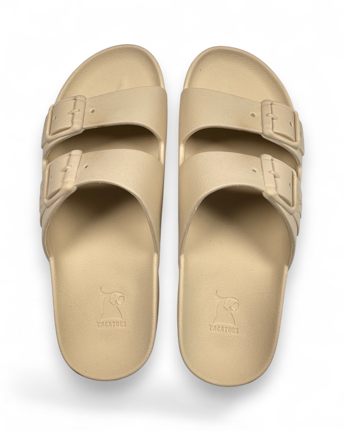 Cacatoès Double Buckle Sandals